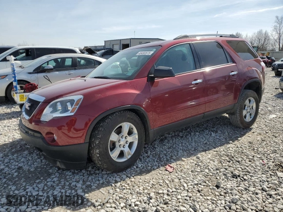 2011 GMC Acadia SLE with VIN 1GKKRPED6BJ121197, listed as a Copart auction lot 48480875 with 0 mi miles and Clean Title. Bid and sale history available at carsss.com. Image 1.