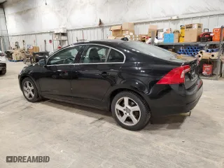 2012 Volvo S60 T5 with VIN YV1622FS0C2101907, listed as a Copart auction lot 53879165 with 116,323 mi miles and Non Repairable. Bid and sale history available at carsss.com. Image 2.