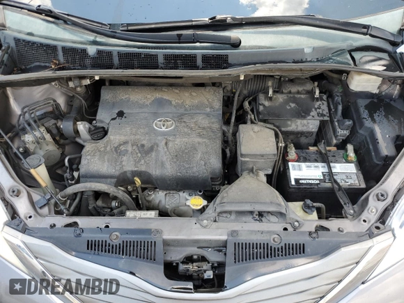 2014 Toyota Sienna XLE with VIN 5TDYK3DC6ES456558, listed as a Copart auction lot 63106085 with 231,260 mi miles and Salvage title. Bid and sale history available at DreamBid. Image 12.