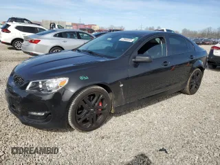 2016 Chevrolet SS with VIN 6G3F15RW3GL204718, listed as a Copart auction lot 47848035 with 45,890 mi miles and Salvage Title. Bid and sale history available at carsss.com. Image 1.