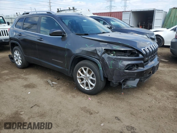 2014 Jeep Cherokee Latitude z VIN 1C4PJLCS5EW148272, wystawiony jako Copart lot #52852295 z przebiegiem 99 591 mil mil oraz Szkoda całkowita • Salvage title. Historia ofert i sprzedaży dostępna na DreamBid. Obrazek 4.