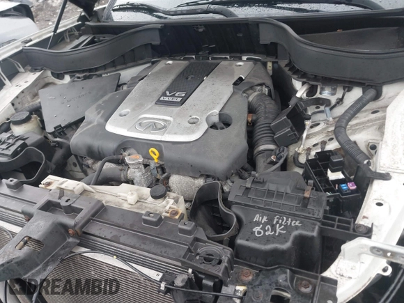 2013 Infiniti FX with VIN JN8CS1MW9DM173949, listed as a IAAI auction lot 41797752 with 107,470 mi miles. Bid and sale history available at carsss.com. Image 10.