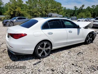 2023 Mercedes-Benz C 300 with VIN W1KAF4GB4PR141067, listed as a Copart auction lot 58231185 with 16,405 mi miles and Salvage title. Bid and sale history available at DreamBid. Image 3.
