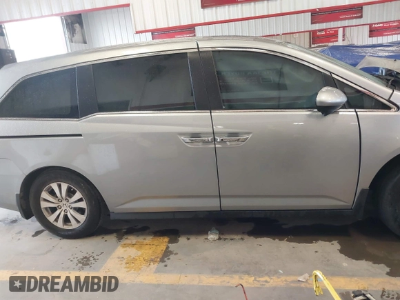 2017 Honda Odyssey EX-L with VIN 5FNRL5H61HB022588, listed as a IAAI auction lot 41716336 with 34,079 mi miles and . Bid and sale history available at DreamBid. Image 13.