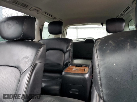 2018 Infiniti QX80 with VIN JN8AZ2NE0J9190068, listed as a Copart auction lot 81597904 with Not provided miles and Salvage title. Bid and sale history available at DreamBid. Image 10.