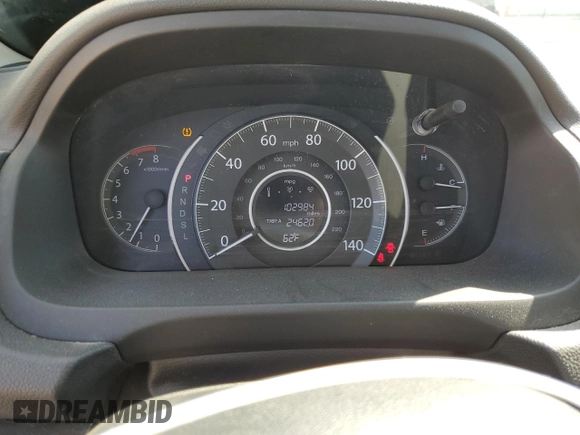 2015 Honda CR-V EX-L with VIN 2HKRM4H73FH638405, listed as a Copart auction lot 52294205 with 102,984 mi miles and Salvage Title. Bid and sale history available at carsss.com. Image 9.