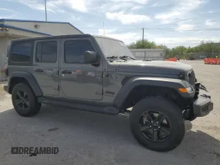 2020 Jeep Wrangler Unlimited Sport Altitude z VIN 1C4HJXDN0LW134426, wystawiony jako Copart lot #58575095 z przebiegiem 30 044 mil mil oraz Szkoda całkowita • Salvage title. Historia ofert i sprzedaży dostępna na DreamBid. Obrazek 4.