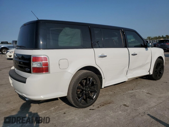 2017 Ford Flex SEL with VIN 2FMGK5C81HBA11456, listed as a Copart auction lot 69649294 with 101,007 mi miles and Salvage Title. Bid and sale history available at carsss.com. Image 3.