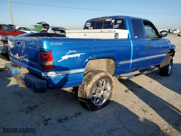 1998 Dodge Ram 1500 with VIN 3B7HF13Z9WG213938, listed as a Copart auction lot 79797373 with 100 mi miles and Clean Title. Bid and sale history available at carsss.com. Image 3.