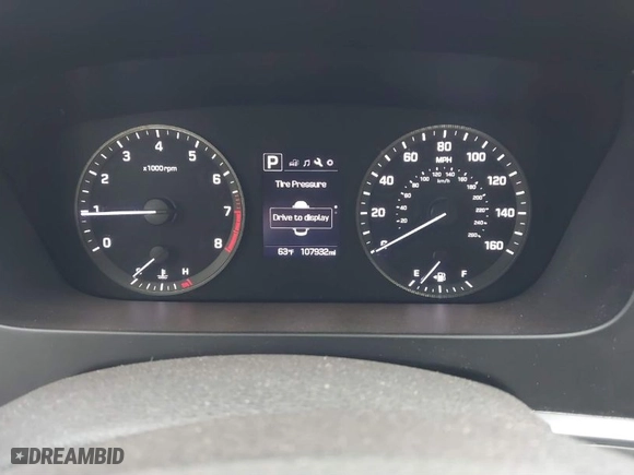 2017 Hyundai Sonata SE with VIN 5NPE24AF0HH457481, listed as a IAAI auction lot 41742853 with 107,932 mi miles. Bid and sale history available at carsss.com. Image 7.