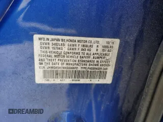 2017 Honda Fit EX with VIN JHMGK5H74HS006972, listed as a Copart auction lot 52148425 with 79,289 mi miles and Salvage Title. Bid and sale history available at carsss.com. Image 12.