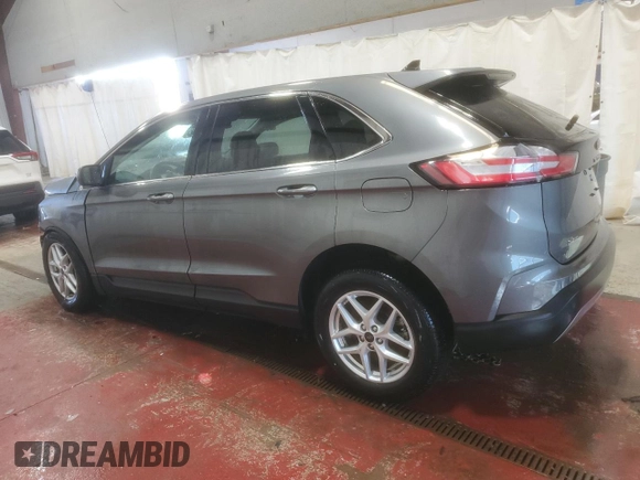 2023 Ford Edge SEL with VIN 2FMPK4J96PBA21713, listed as a Copart auction lot 54752655 with 0 mi miles and Salvage Title. Bid and sale history available at carsss.com. Image 2.