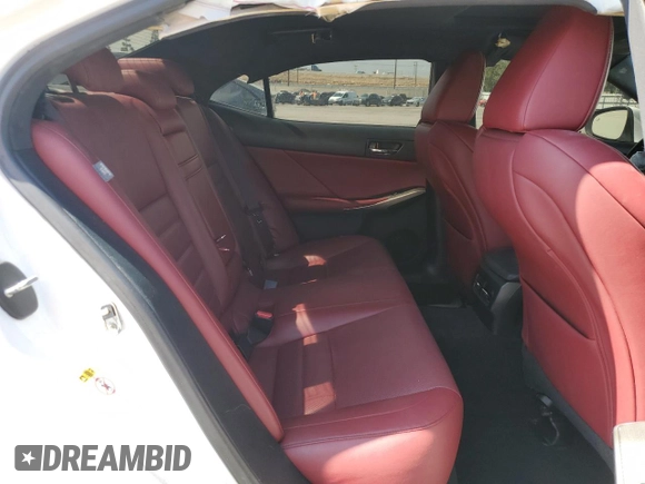 2016 Lexus IS 200t with VIN JTHBA1D27G5002704, listed as a Copart auction lot 52752465 with 84,357 mi miles and Salvage Title. Bid and sale history available at DreamBid. Image 11.