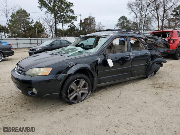 2005 Subaru Legacy Wagon (Natl) Outback R L.L. Bean Edition with VIN 4S4BP86C254312837, listed as a Copart auction lot 86363564 with 176,476 mi miles and Salvage Title. Bid and sale history available at carsss.com. Image 1.