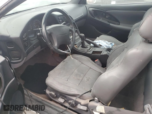 1998 Mitsubishi Eclipse GS-T with VIN 4A3AK54F1WE048951, listed as a Copart auction lot 76636714 with 162,725 mi miles and Salvage Title. Bid and sale history available at carsss.com. Image 7.
