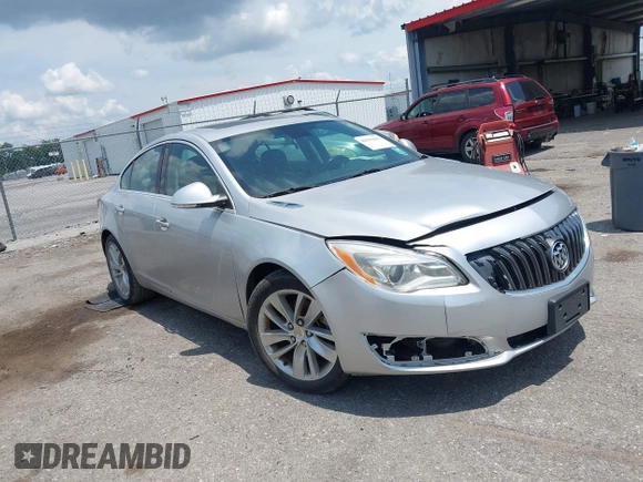 2014 Buick Regal Premium I with VIN 2G4GN5EX2E9270472, listed as a IAAI auction lot 42591013 with Not provided miles and . Bid and sale history available at DreamBid. Image 1.