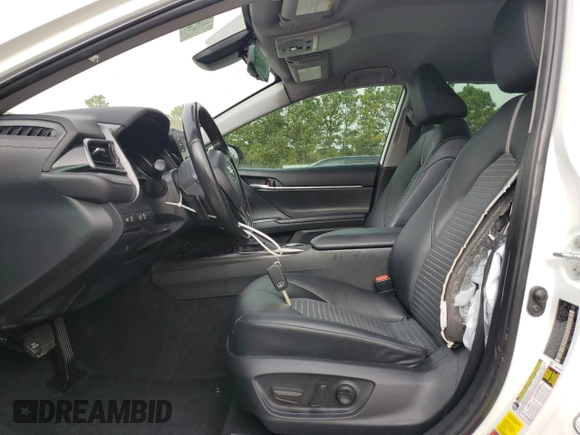 2023 Toyota Camry SE with VIN 4T1G11AK6PU122975, listed as a Copart auction lot 49712535 with 81,670 mi miles and Salvage Title. Bid and sale history available at DreamBid. Image 7.
