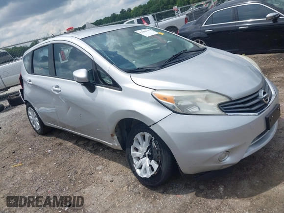 2015 Nissan Note SV with VIN 3N1CE2CP9FL421295, listed as a IAAI auction lot 42392354 with Not provided miles and . Bid and sale history available at DreamBid. Image 1.