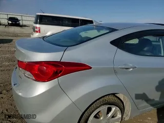 2012 Hyundai Elantra Limited with VIN 5NPDH4AE8CH132720, listed as a Copart auction lot 44357175 with 181,657 mi miles and Salvage Title. Bid and sale history available at carsss.com. Image 10.