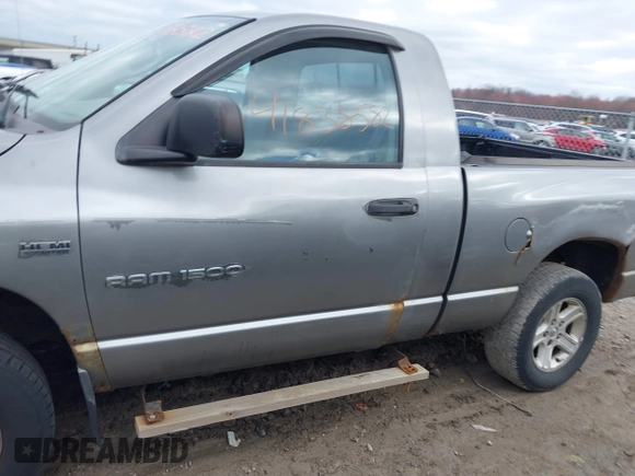 2006 Dodge 1500 SLT with VIN 1D7HU16286J140554, listed as a IAAI auction lot 41838582 with 132,166 mi miles and . Bid and sale history available at DreamBid. Image 14.