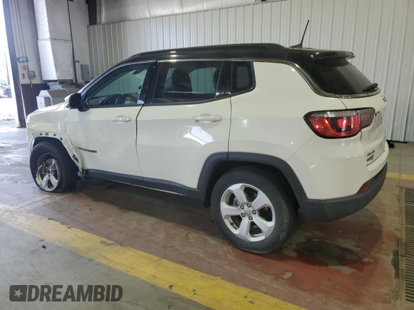 2020 Jeep Compass Latitude with VIN 3C4NJDBB8LT112495, listed as a Copart auction lot 60070765 with 63,055 mi miles and Salvage title. Bid and sale history available at DreamBid. Image 2.