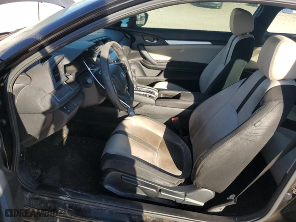 2017 Honda Civic Coupe LX with VIN 2HGFC4B54HH301798, listed as a Copart auction lot 46834115 with 0 mi miles and Salvage Title. Bid and sale history available at carsss.com. Image 7.