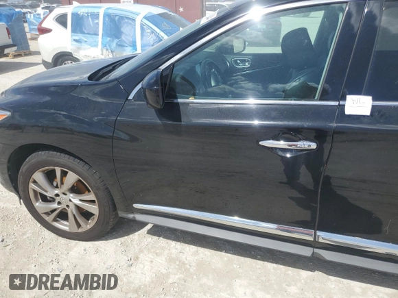 2013 Infiniti JX35 with VIN 5N1AL0MM9DC352745, listed as a Copart auction lot 74570944 with 0 mi miles and Non Repairable. Bid and sale history available at carsss.com. Image 13.