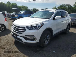 2017 Hyundai Santa Fe 2.4L with VIN 5NMZUDLB2HH008502, listed as a Copart auction lot 63211425 with 96,997 mi miles and Clean title. Bid and sale history available at DreamBid. Image 1.