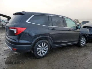 2019 Honda Pilot EX-L with VIN 5FNYF5H58KB036456, listed as a Copart auction lot 44360445 with 82,714 mi miles and Salvage Title. Bid and sale history available at DreamBid. Image 3.