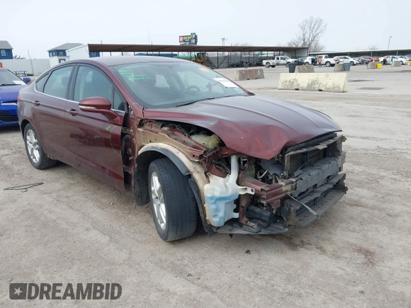2016 Ford Fusion SE with VIN 3FA6P0HD9GR396197, listed as a IAAI auction lot 41725158 with 102,174 mi miles and . Bid and sale history available at DreamBid. Image 1.