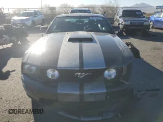 2007 Ford Mustang GT Deluxe with VIN 1ZVFT82H875365202, listed as a Copart auction lot 46798855 with 181,218 mi miles and Salvage Title. Bid and sale history available at carsss.com. Image 5.