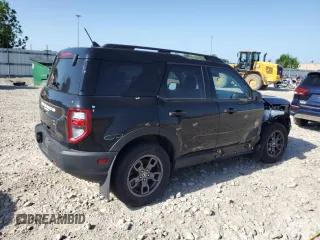 2021 Ford Bronco Sport Big Bend with VIN 3FMCR9B60MRA57387, listed as a Copart auction lot 60787565 with 106,927 mi miles and Salvage title. Bid and sale history available at DreamBid. Image 3.