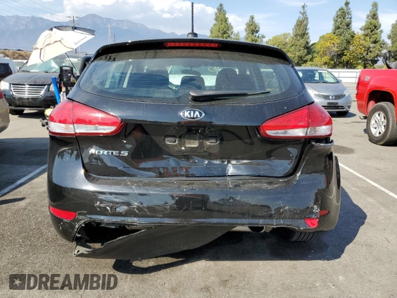 2017 Kia Forte5 LX with VIN KNAFK5A83H5690876, listed as a Copart auction lot 74842154 with 21,191 mi miles and Salvage Title. Bid and sale history available at carsss.com. Image 6.