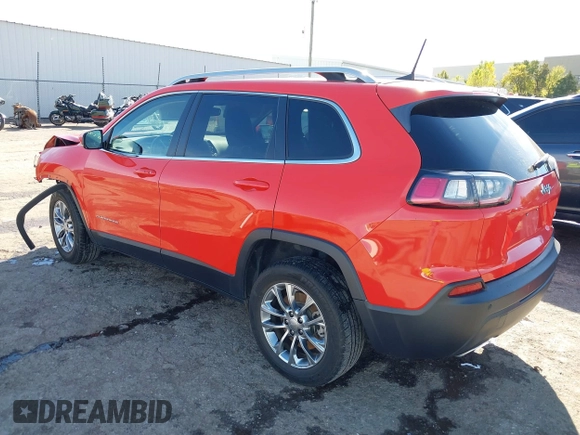 2021 Jeep Cherokee Latitude Lux with VIN 1C4PJLMX0MD177280, listed as a IAAI auction lot 40813210 with 79,318 mi miles. Bid and sale history available at carsss.com. Image 3.