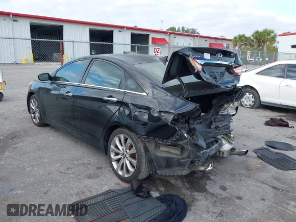 2011 Hyundai Sonata Limited with VIN 5NPEC4AC6BH154747, listed as a IAAI auction lot 42081512 with 235,151 mi miles and . Bid and sale history available at carsss.com. Image 3.