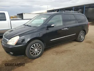 2011 Kia Sedona EX with VIN KNDMH4C76B6370377, listed as a Copart auction lot 51271025 with 170,429 mi miles and Clean Title. Bid and sale history available at carsss.com. Image 1.