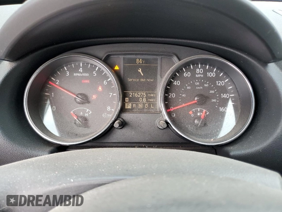 2013 Nissan Rogue S with VIN JN8AS5MT6DW516323, listed as a Copart auction lot 55750815 with 216,275 mi miles and Clean Title. Bid and sale history available at DreamBid. Image 9.