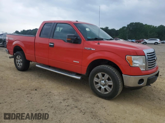 2011 Ford F-150 XL with VIN 1FTFX1ET4BFD21229, listed as a Copart auction lot 57248255 with 189,112 mi miles and Salvage title. Bid and sale history available at DreamBid. Image 4.
