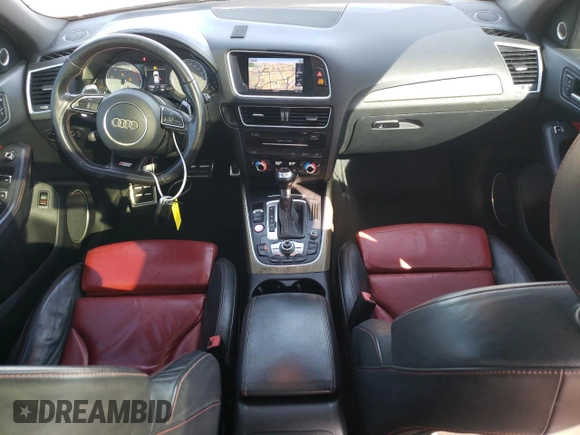 2015 Audi SQ5 Premium Plus with VIN WA1CGAFP0FA108036, listed as a Copart auction lot 52598845 with 177,987 mi miles and Clean Title. Bid and sale history available at carsss.com. Image 8.