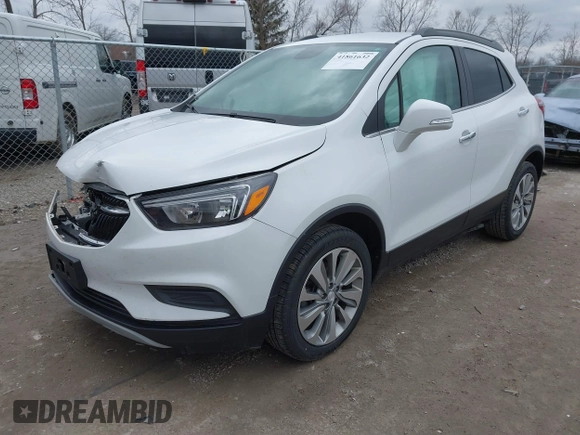 2019 Buick Encore Preferred with VIN KL4CJASB7KB707421, listed as a IAAI auction lot 41861632 with 79,048 mi miles. Bid and sale history available at carsss.com. Image 17.