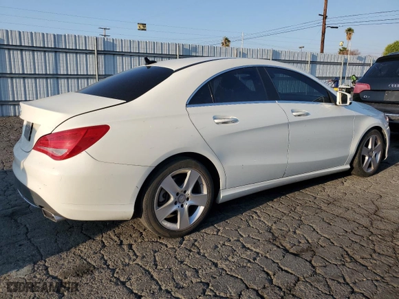 2015 Mercedes-Benz CLA-Class CLA 250 with VIN WDDSJ4EB2FN261008, listed as a Copart auction lot 44779885 with 137,561 mi miles and Clean Title. Bid and sale history available at carsss.com. Image 3.