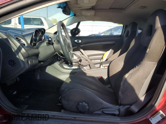 2007 Mitsubishi Eclipse GS with VIN 4A3AK24F57E010932, listed as a Copart auction lot 73707004 with 134,175 mi miles and Salvage Title. Bid and sale history available at carsss.com. Image 7.