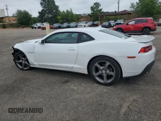2014 Chevrolet Camaro LT with VIN 2G1FC1E3XE9255321, listed as a Copart auction lot 59483375 with 127,113 mi miles and Salvage title. Bid and sale history available at DreamBid. Image 2.