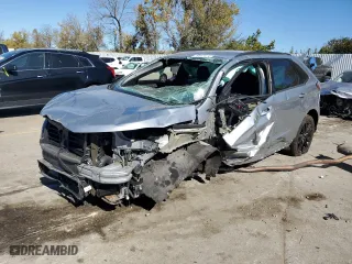 2022 Ford Edge SEL with VIN 2FMPK4J92NBA88306, listed as a Copart auction lot 76317474 with 0 mi miles and Salvage Title. Bid and sale history available at carsss.com. Image 1.