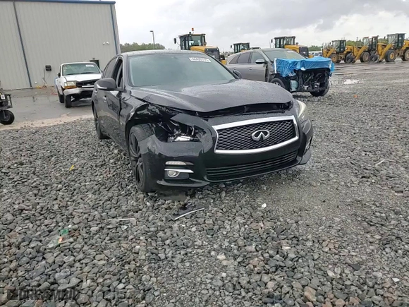 2016 Infiniti Q50 3.0t Premium with VIN JN1EV7AP5GM304636, listed as a Copart auction lot 48406115 with 115,463 mi miles and Salvage Title. Bid and sale history available at carsss.com. Image 13.