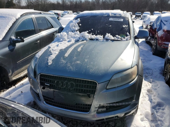 2007 Audi Q7 with VIN WA1AV74L87D062309, listed as a Copart auction lot 41666965 with 170,683 mi miles and Clean title. Bid and sale history available at DreamBid. Image 5.