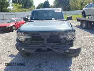 2022 Ford Bronco with VIN 1FMEE5BP4NLB62407, listed as a Copart auction lot 52164665 with 45,393 mi miles and Salvage Title. Bid and sale history available at DreamBid. Image 5.