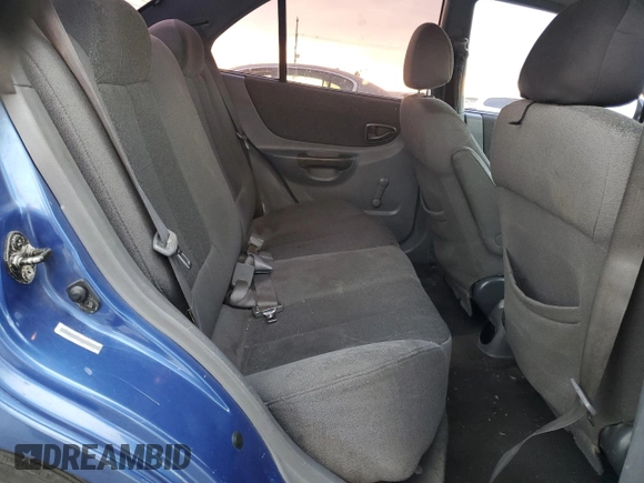2001 Hyundai Accent GL with VIN KMHCG45C91U195735, listed as a Copart auction lot 80950554 with 164,176 mi miles and Salvage Title. Bid and sale history available at carsss.com. Image 10.