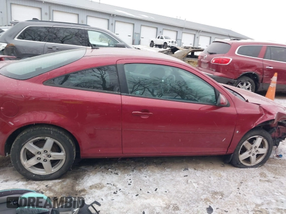 2009 Pontiac G5 with VIN 1G2AS18H197145717, listed as a IAAI auction lot 41407769 with 163,902 mi miles. Bid and sale history available at carsss.com. Image 13.