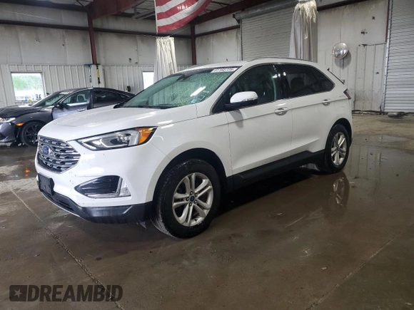 2020 Ford Edge SEL with VIN 2FMPK4J98LBB26604, listed as a Copart auction lot 61166725 with 36,936 mi miles and Salvage title. Bid and sale history available at DreamBid. Image 1.